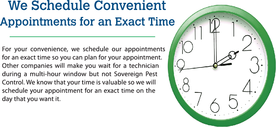 Exact Time Appointments
